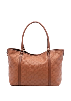 Gucci Pre-Owned 2016-2025 Medium Guccissima Joy tote bag - Brown