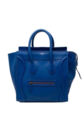 Celine Pre-Owned 2012 Mini Smooth Calfskin Luggage tote bag - Blue