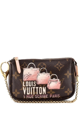 Louis Vuitton Pre-Owned Pochette Accessoires Limited Edition Monogram Canvas Mini clutch bag - Brown