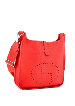 Hermès Pre-Owned Evelyne Bag Gen III Clemence PM crossbody bag - Red