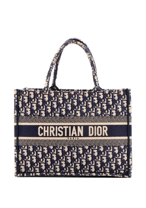 Christian Dior Pre-Owned Book Oblique Canvas Medium tote bag - Blue