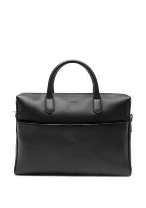 Canali top-handle laptop bag - Black