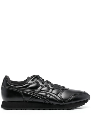 Comme Des Garçons Shirt leather low-top sneakers - Black