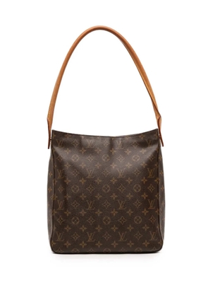 Louis Vuitton Pre-Owned 2001 Monogram Looping GM shoulder bag - Brown
