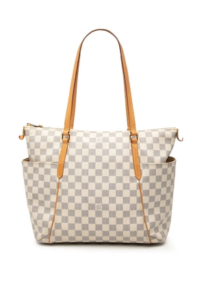 Louis Vuitton Pre-Owned 2014 Damier Azur Totally MM tote bag - White