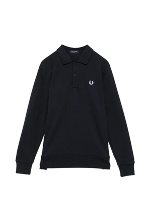 Fred Perry panel collared sweatshirt - Blue