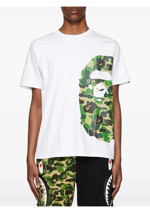A BATHING APE® Side Big Ape Head 'ABC Camo' T-shirt - White