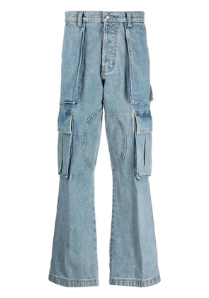 Nahmias straight-leg cargo jeans - Blue