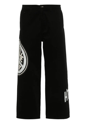 Honor The Gift peace-print straight-leg trousers - Black