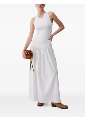 LIU JO cut-out smock maxi dress - Brown