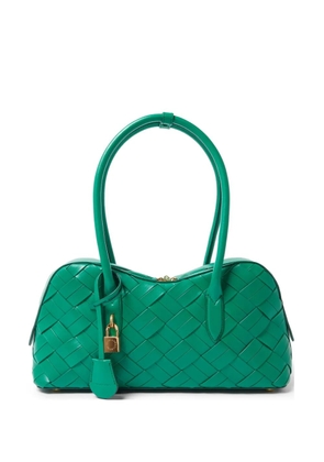Stella McCartney Stella Ryder woven shoulder bag - Green