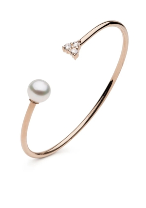 AUTORE MODA Saskia rose-gold vermeil bracelet - Pink