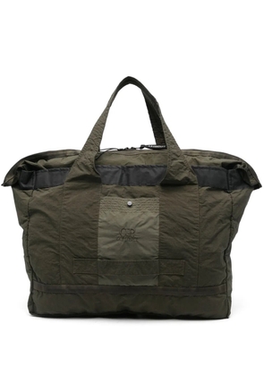 C.P. Company logo-embroidered tote bag - Green