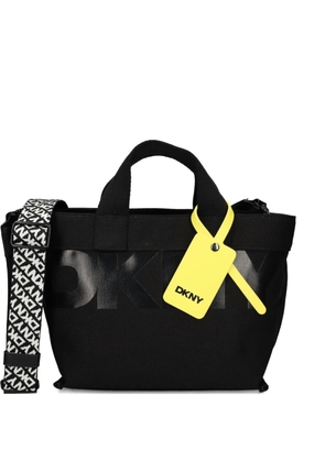 DKNY logo-print tote bag - Black