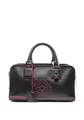 Loewe Pre-Owned 2000s Amazona 28 Anagram leather handbag - Black