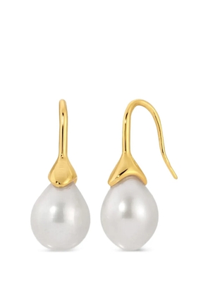 Heaven Mayhem Odette pearl drop earrings - Gold