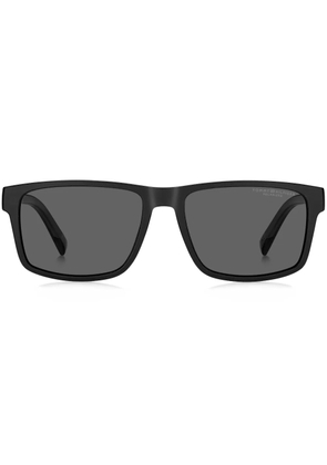 Tommy Hilfiger rectangle-frame sunglasses - Black