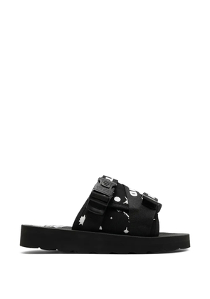 Billionaire Boys Club BB Space Walker II buckled slides - Black