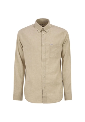 Barbour pocket button-down shirt - Neutrals