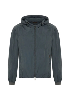 Moorer hooded zip jacket - Blue