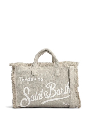 MC2 Saint Barth linen tote bag - Neutrals