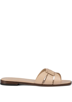 Doucal's leather sandals - Neutrals
