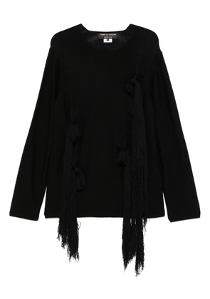 Comme des Garçons Homme Plus crew-neck sweater - Black