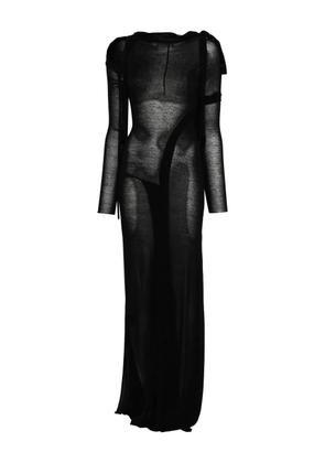 Ottolinger Deconstructed maxi dress - Black