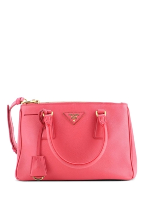 Prada Pre-Owned Galleria Double Zip Saffiano Leather Small tote bag - Red