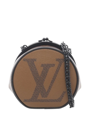 Louis Vuitton Pre-Owned 2020 Monogram Reverse Boursicot Chain Bag crossbody bag - Brown