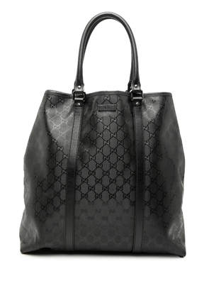 Gucci Pre-Owned 2000-2015 GG Imprime Joy Vertical tote bag - Black