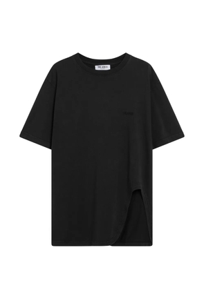 The Attico crew-neck cotton T-shirt - Black