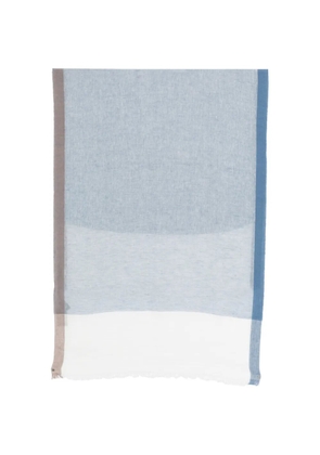 Dell'oglio Rodi fringed scarf - Blue