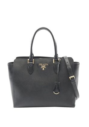 Prada Pre-Owned 2010-2026 Saffiano satchel - Black