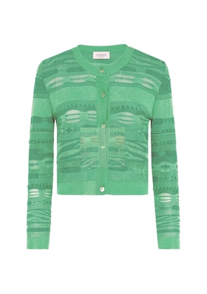 Laneus button-fastening cardigan - Green