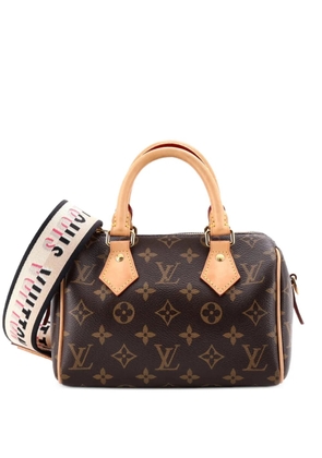 Louis Vuitton Pre-Owned Speedy Bandouliere Bag Monogram Canvas 20 crossbody bag - Brown