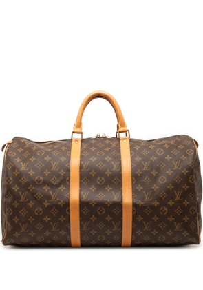 Louis Vuitton Pre-Owned 2001 Monogram Keepall 50 travel bag - Brown