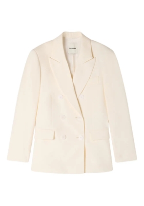 SANDRO double-breasted blazer - Neutrals