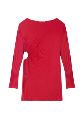 Kenzo pleated mini dress - Red
