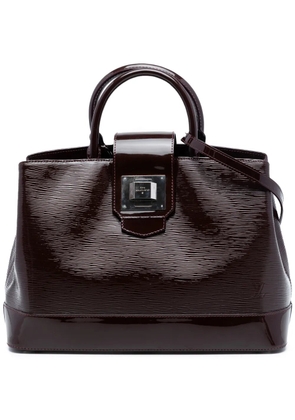 Louis Vuitton Pre-Owned 2012 Electric Epi Mirabeau GM satchel - Purple