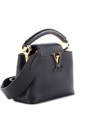 Louis Vuitton Pre-Owned Capucines Bag Leather Mini satchel - Black