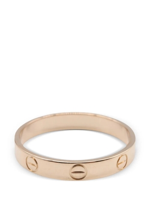 Cartier Mini Love gold ring - Pink