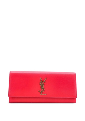 Saint Laurent Pre-Owned Classic Monogram Leather Long clutch bag - Pink