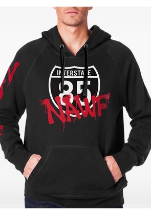 NEW ERA CAP printed hoodie - Black