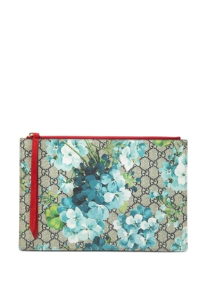 Gucci Pre-Owned 2000-2015 GG Supreme Blooms clutch bag - Red