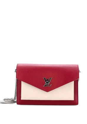 Louis Vuitton Pre-Owned Mylockme Chain Pochette Leather clutch bag - Red