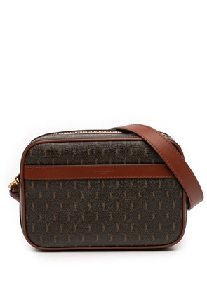 Saint Laurent Pre-Owned 2022 Le Monogramme Coated Canvas Camera Bag crossbody bag - Brown