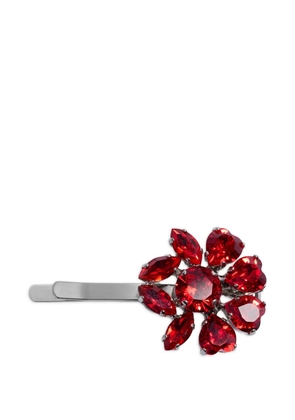 Simone Rocha Mini Heartbloom hair clip - Silver