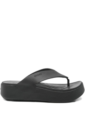 Crocs Getaway platform flip-flops - Black