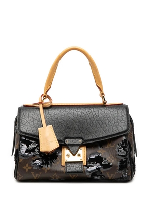 Louis Vuitton Pre-Owned 2010 Monogram Fleur De Jais Carrousel handbag - Brown